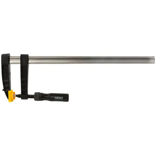 GEKO Heavy Duty F-klem - Sterk gietijzer - Houten handvat - 120x500mm