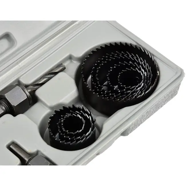 GEKO Gatenzaagset - 11-delig - Diverse maten - Duurzaam ontwerp - 19-64 mm