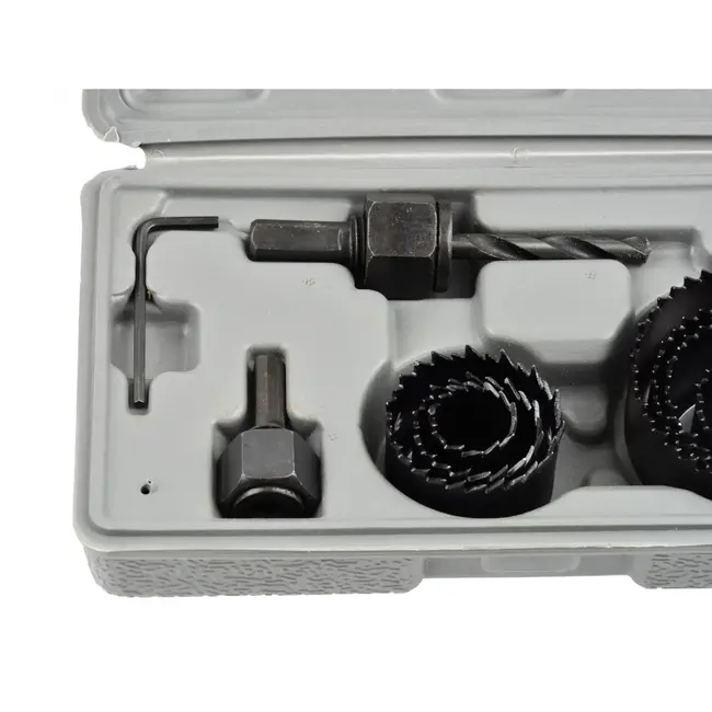 GEKO Gatenzaagset - 11-delig - Diverse maten - Duurzaam ontwerp - 19-64 mm