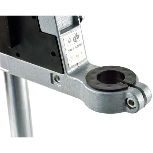 GEKO Universele boorstandaard - Precieze bediening - 60 mm werkbereik - 250 mm hoogte - IJzeren basis