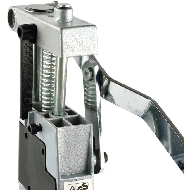 GEKO Universele boorstandaard - Precieze bediening - 60 mm werkbereik - 250 mm hoogte - IJzeren basis