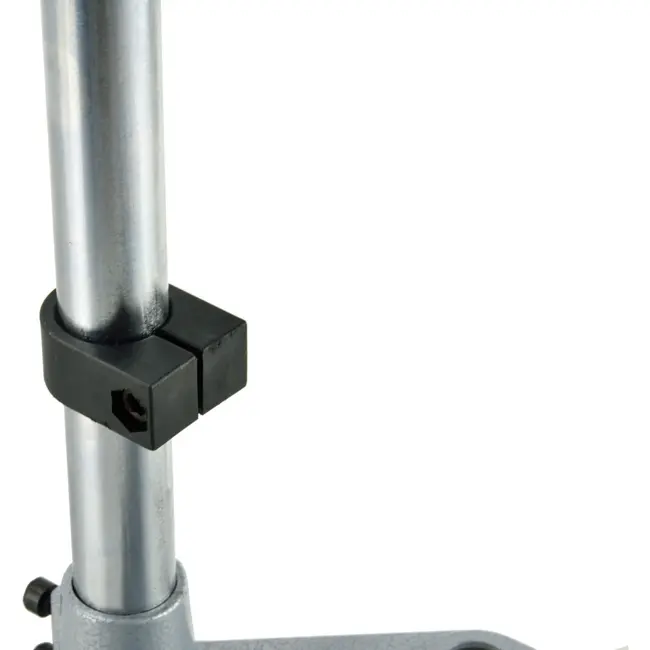 GEKO Universele boorstandaard - Precieze bediening - 60 mm werkbereik - 250 mm hoogte - IJzeren basis