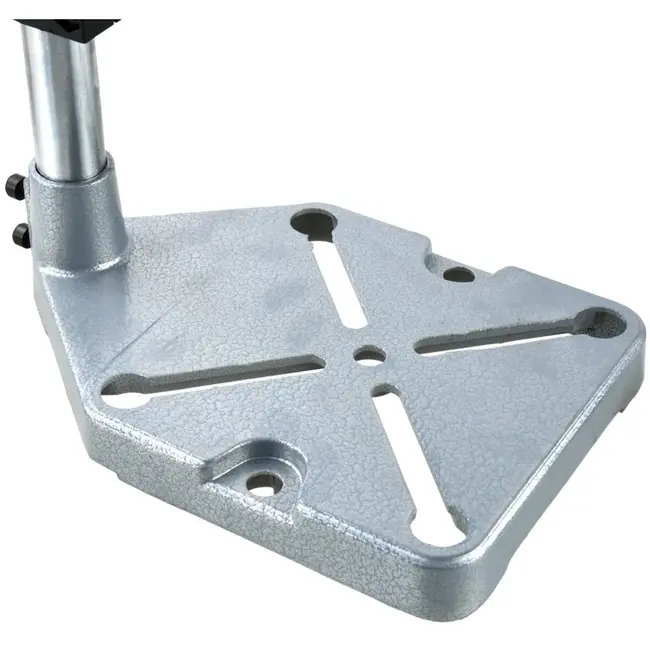 GEKO Universele boorstandaard - Precieze bediening - 60 mm werkbereik - 250 mm hoogte - IJzeren basis