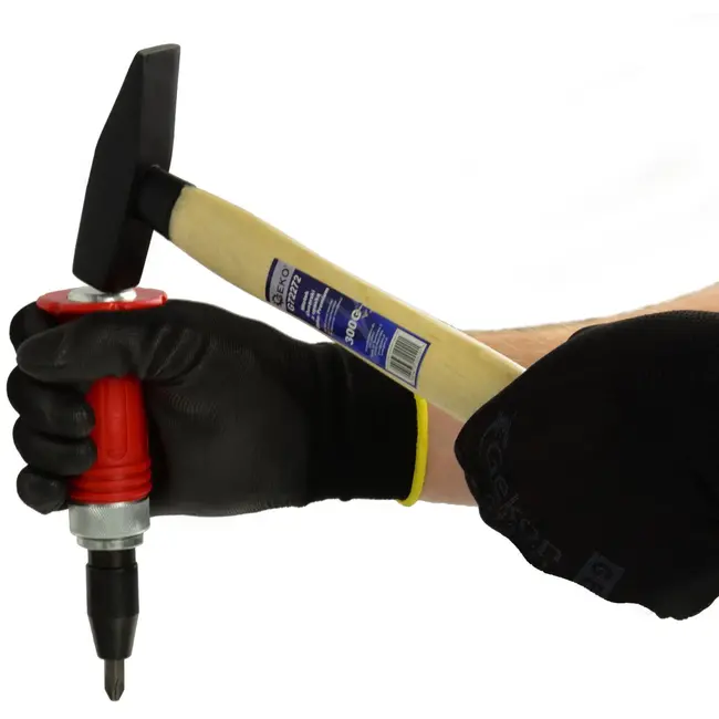 GEKO Impact schroevendraaierset - 7-delig - Links/Rechts rotatie - Inclusief 6 bits - Veiligheidsbescherming