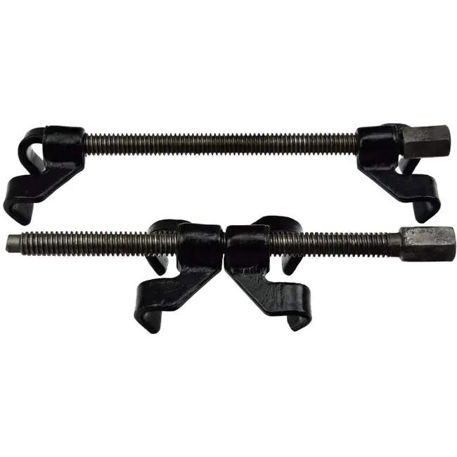 GEKO 2-delige veercompressor set - staal - 260 mm opening