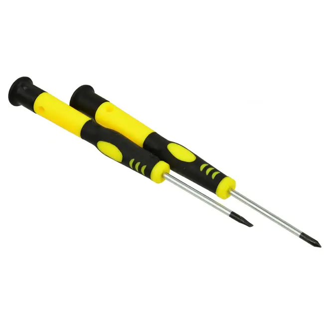 GEKO 59-delige schroevendraaierset - veelzijdig - zwart-geel - CRV staal