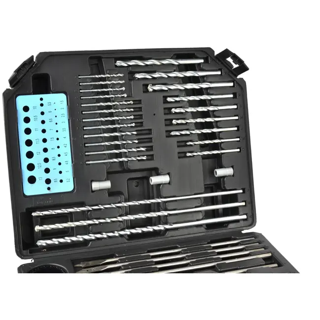 GEKO 300-delige boorset - Metaal, hout en beton - Inclusief titanium en chroom-vanadium bits