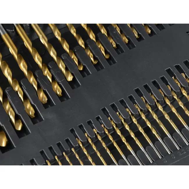 GEKO 300-delige boorset - Metaal, hout en beton - Inclusief titanium en chroom-vanadium bits