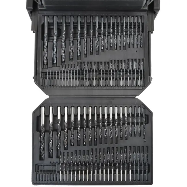 GEKO 300-delige boorset - Metaal, hout en beton - Inclusief titanium en chroom-vanadium bits