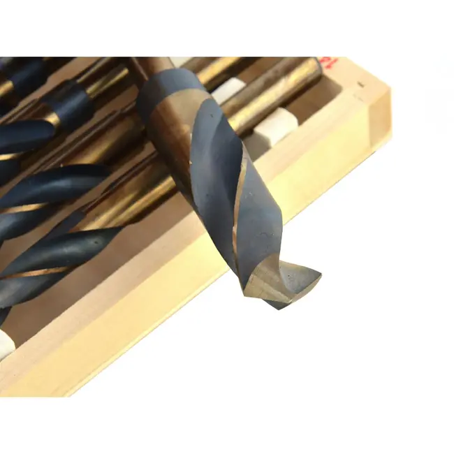 GEKO HSS met kobalt - Twistborenset - 8-delig - Precisie en duurzaamheid - 14-25,5 mm