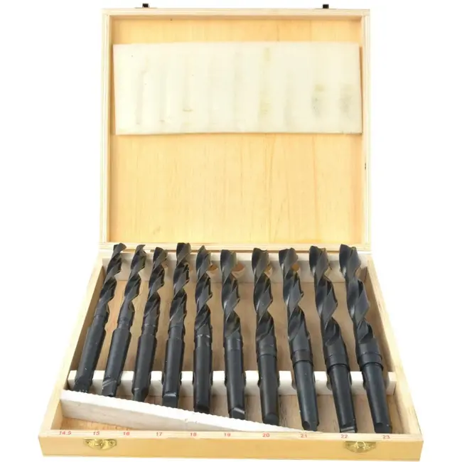 GEKO HSS boren set - versterkt staal - 9-delig - 14,5-23 mm