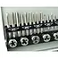 GEKO Taps en snijplaten set - M3-M12 - 32-delig - Hoogwaardige staal - Inclusief accessoires