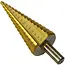 GEKO Stappenboor - Titanium Coating - 4-32 mm - Voor Metaal en Staal
