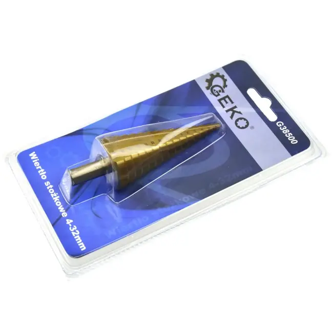 GEKO Stappenboor - Titanium Coating - 4-32 mm - Voor Metaal en Staal