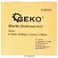 GEKO Stepboor set - Titanium coating - 4 stuks - Ø4-39 mm - HSS staal