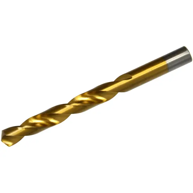 GEKO Metaalboor - HSS - Titaniumcoating - 5 mm - 10 stuks
