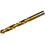 GEKO Metaalboor - HSS - Titaniumcoating - 5 mm - 10 stuks