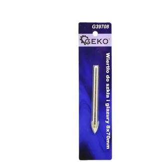 GEKO Glasboor - 8 mm - Geschikt voor glas en keramiek - 75 mm lengte