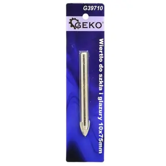 GEKO Glasboor - 10 mm - Geschikt voor glas en keramiek - 87 mm lang