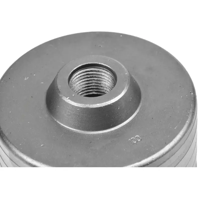 GEKO Hollow drill set - veelzijdige maten - inclusief adapters - 9-delig