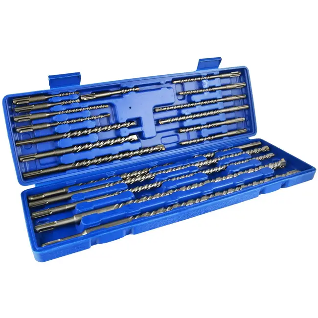 GEKO SDS borenset - 20-delig - Diverse maten - Voor precisiewerk