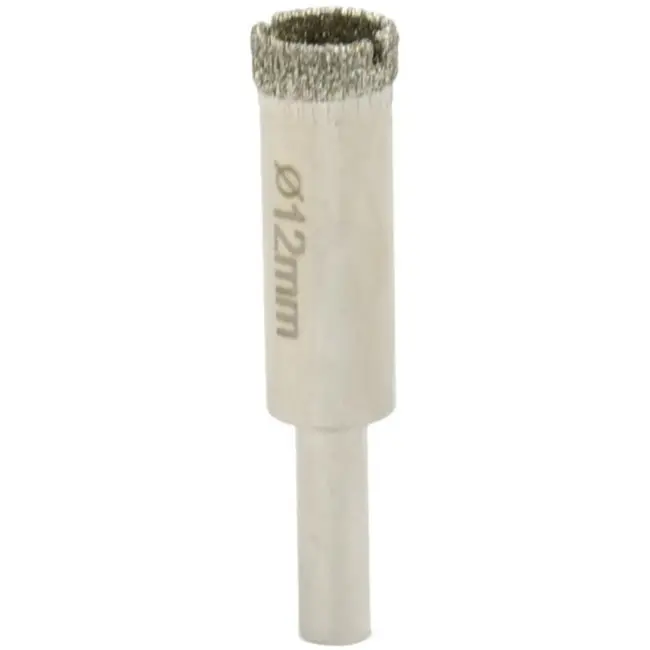 GEKO Diamantboor voor tegels - 12mm - Set van 5 - Voor nat boren