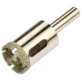 GEKO Diamantboor voor tegels - 20mm - Set van 4 - Voor nat boren