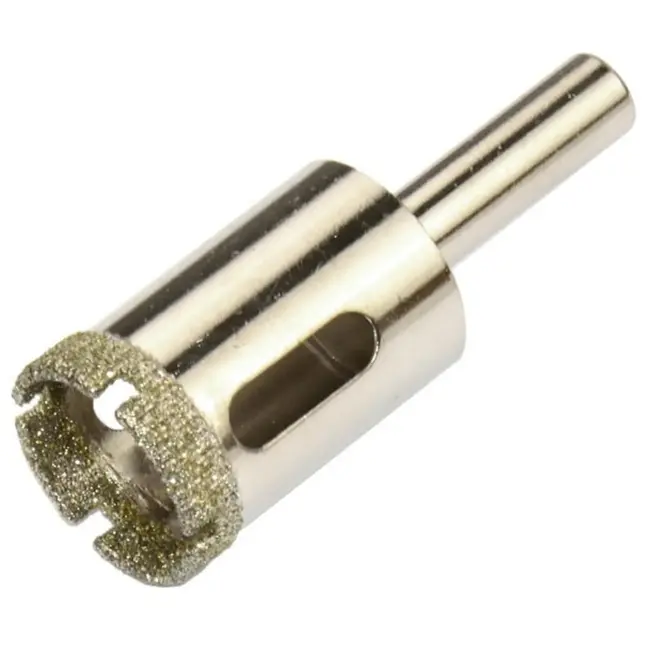 GEKO Diamantboor voor tegels - 20mm - Set van 4 - Voor nat boren