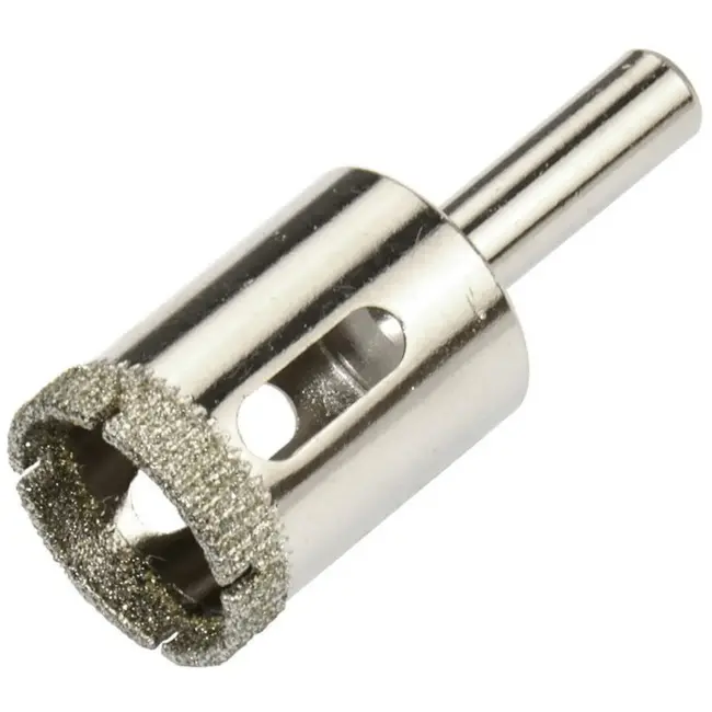 GEKO Diamantboor voor tegels - 22mm - Set van 3 - Voor nat boren