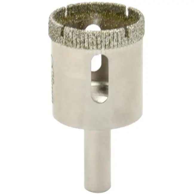 GEKO Diamantboor voor tegels - 28mm - Set van 2 - Geschikt voor nat boren