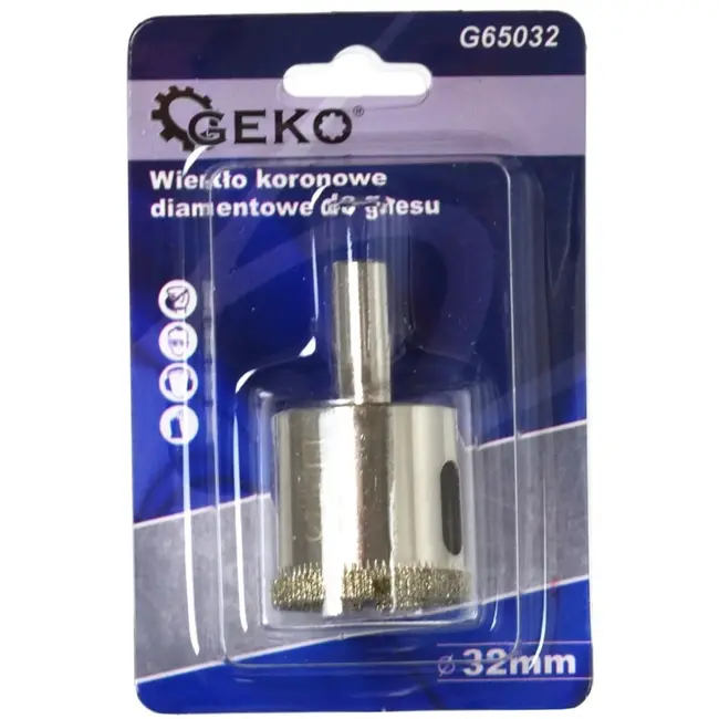 GEKO Diamantboor voor tegels - 32mm - Voor nat boren - Geschikt voor harde materialen