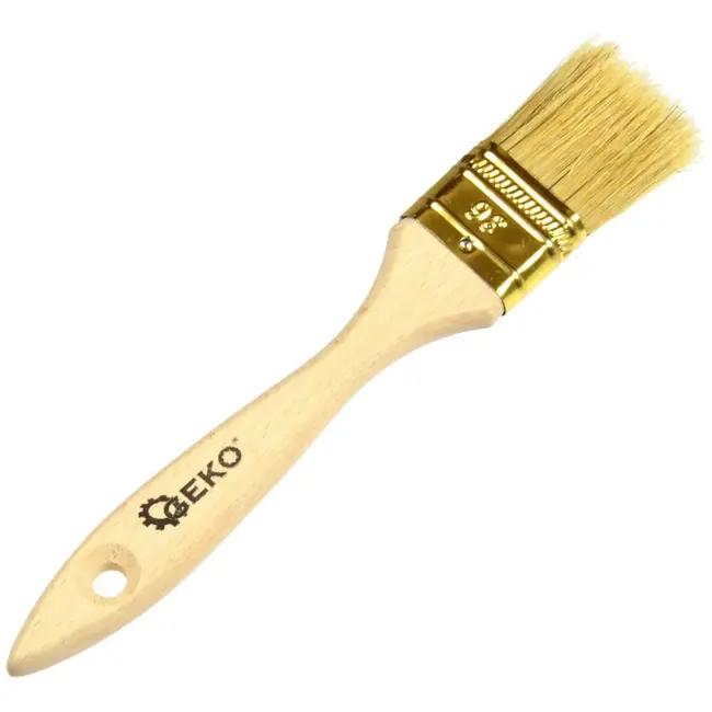 GEKO Universele verfkwast - 36 mm - Natuurlijke en synthetische haren - Houten handvat