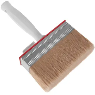 GEKO Blokkwast - 140 mm - Synthetische en natuurlijke vezels - Houten handvat