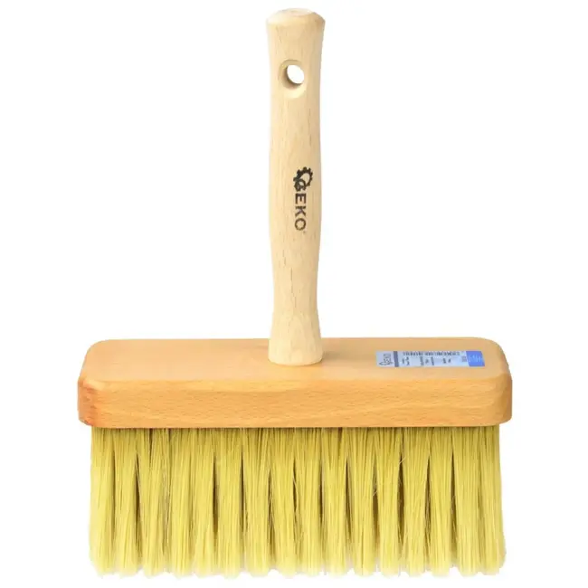 GEKO Blokkwast - Groot oppervlak - 180 mm - Synthetische en natuurlijke vezels - 2 stuks