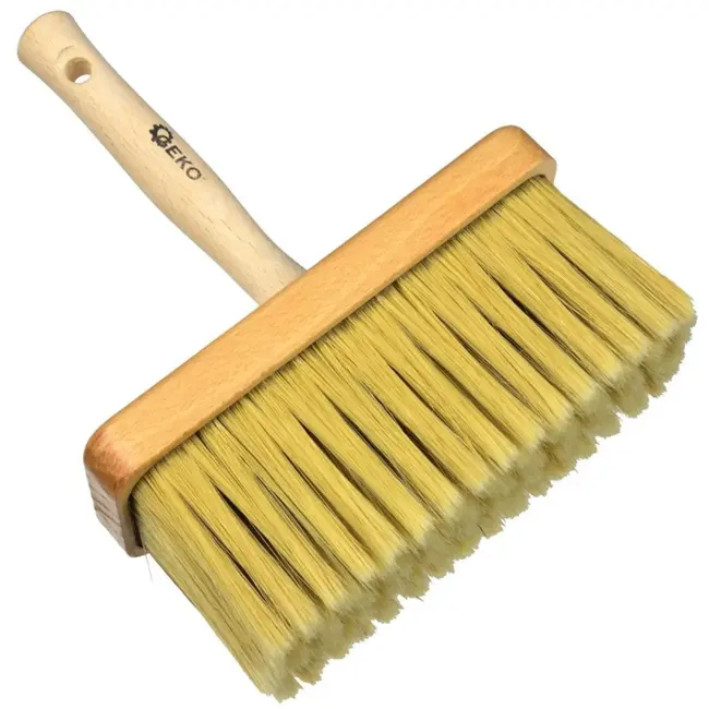 GEKO Blokkwast - Groot oppervlak - 180 mm - Synthetische en natuurlijke vezels - 2 stuks