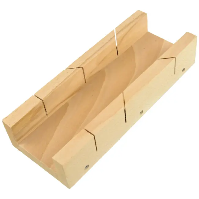 GEKO Houten verstekbak - 305 mm - Precieze hoeken - Duurzaam hout