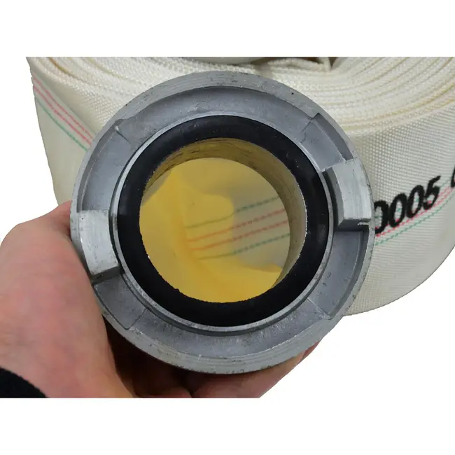 GEKO Brandwerende slang - 20 m - 8 bar - 3 inch - PVC binnenzijde - Met koppeling