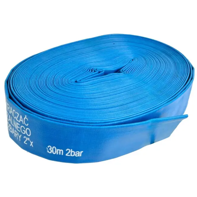 GEKO Flexibele PVC-slang - 52 mm diameter - 30 meter - Blauw