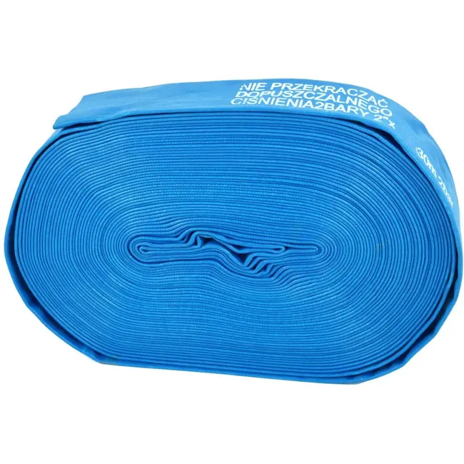 GEKO Flexibele PVC-slang - 52 mm diameter - 30 meter - Blauw