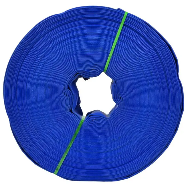 GEKO PVC layflat slang - 50 m - 2 bar - blauw - 2 duim diameter