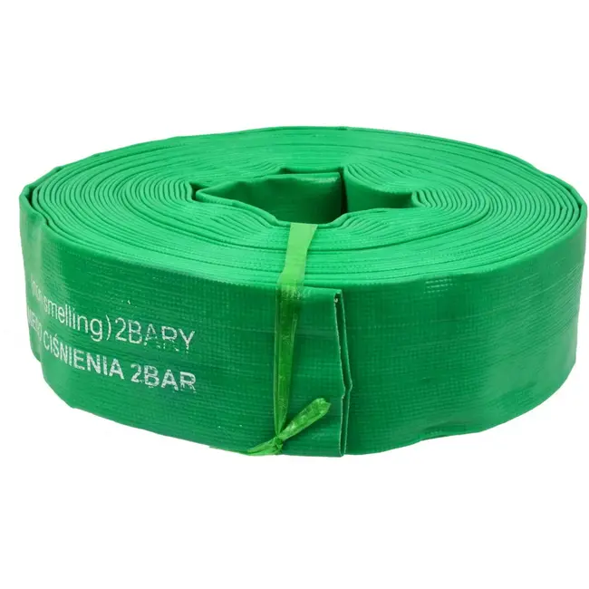 GEKO Groene PVC-slang - Geurloos - 20 m - 2 bar - 2 duim diameter