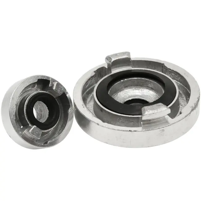 GEKO Reductie voor brandweerslangen - Aluminium - 1" naar 2" - Hoogwaardige afwerking