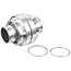 GEKO Adaptor voor brandweerslang - 52 mm - Aluminium - Corrosiebestendig - 2 stuks
