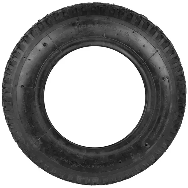 GEKO Kruiwagen binnen en buitenband - 4.00-8 - 120 kg draagkracht - 390 mm diameter - 2-laags