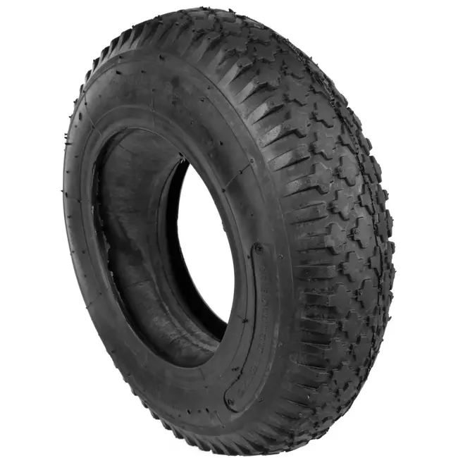 GEKO Kruiwagen binnen en buitenband - 4.00-8 - 120 kg draagkracht - 390 mm diameter - 2-laags