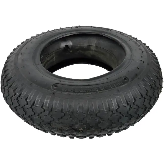 GEKO Kruiwagen binnen en buitenband - 4.00-8 - 120 kg draagkracht - 390 mm diameter - 2-laags