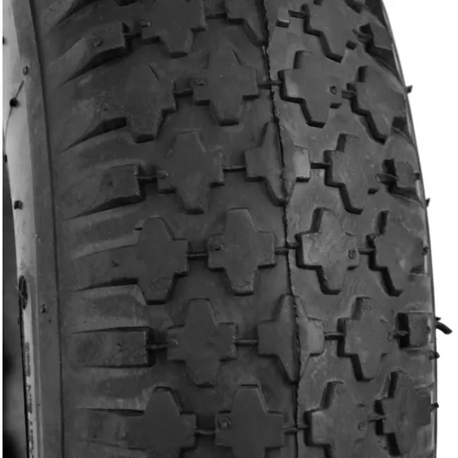 GEKO Kruiwagen binnen en buitenband - 4.00-8 - 120 kg draagkracht - 390 mm diameter - 2-laags