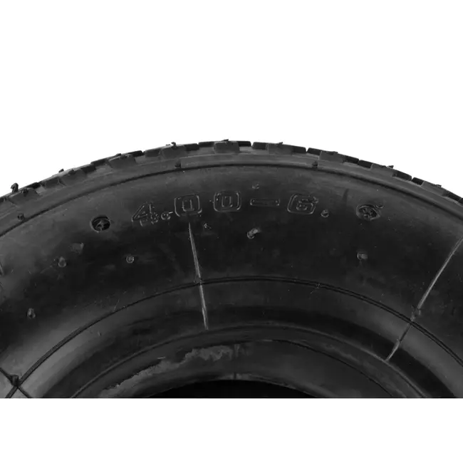 GEKO Banden met binnenband - 4.00-6 - 136 kg draagkracht - 2PR - Rubber