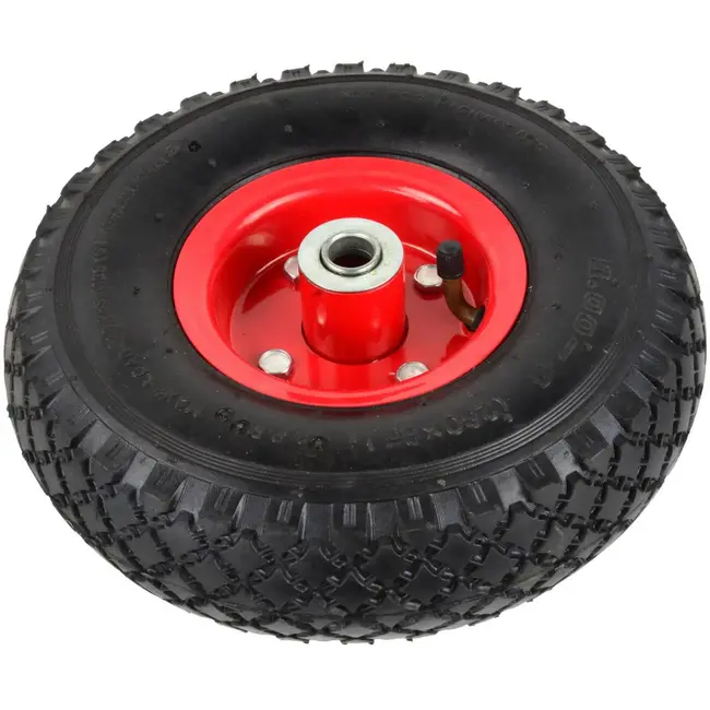 GEKO Pneumatisch wiel - 80 kg draagkracht - 255 mm diameter - Dubbele kogellagers