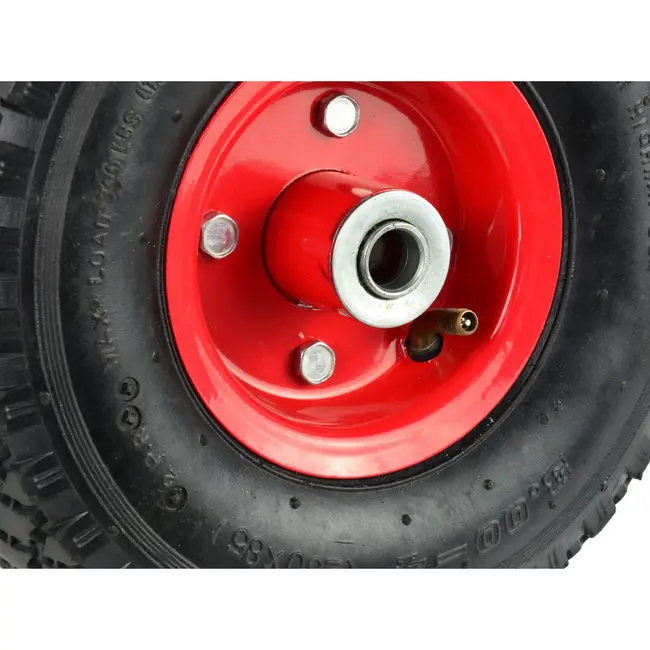 GEKO Pneumatisch wiel - 80 kg draagkracht - 255 mm diameter - Dubbele kogellagers